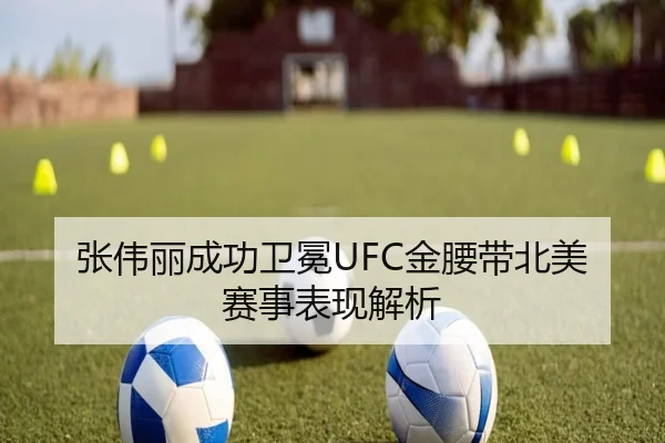 张伟丽成功卫冕UFC金腰带北美赛事表现解析